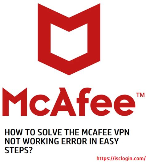 mcafee oops something went wrong|McAfee VPN Not Working .